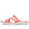 Sandales Crocs (femmes) à semelle souple Cozy Sports rouges 203998-6SL