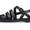 Sandales Crocs (femmes) Tulum « All Black » 206737-0L9