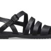 Sandales Crocs (femmes) Tulum « All Black » 206737-0L9