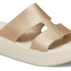 Sandales Crocs Getaway à plateforme et bride en H (femmes) « Blanc/Marron » 209667-160