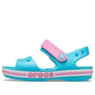 Sandales Crocs (GS) Bayaband « Digital Aqua Pink » 205400-4SL