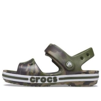 Sandales Crocs (GS) Bayaband « Marble Green Brown » 206816-3TC