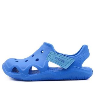 Sandales Crocs (GS) Bleu Mer 204021-456
