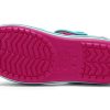 Sandales Crocs (GS) à bride Crocband « Rose Bleu » 12856-6LH