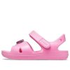 Sandales Crocs (GS) Classic Cross-Strap Charm « Rose » 206947-669