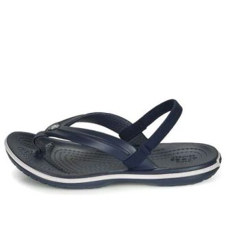 Sandales Crocs (GS) Crocband à bride arrière « Marine et noir » 205777-410
