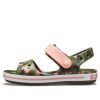 Sandales Crocs (GS) Crocband Seasonal Graphic « Vert rose » 205765-737