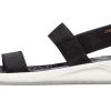 Sandales Crocs LiteRide Fashion noires pour femme 205106-066