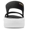 Sandales Crocs LiteRide Fashion noires pour femme 205106-066