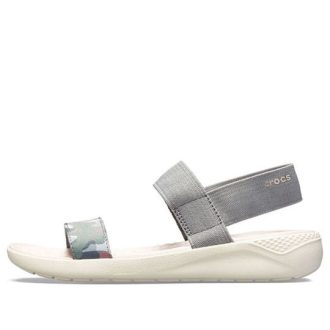 Sandales Crocs Literide Graphic (femmes) « Gris » 205375-0E9