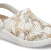 Sandales Crocs LiteRide à imprimé camouflage, beiges, 206491-1CN