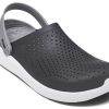 Sandales Crocs LiteRide, noir, gris fumé, unisexe, 204592-05M