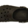 Sandales Crocs minimalistes, résistantes et confortables, style sport unisexe marron 202651-23B