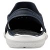 Sandales Crocs noires et blanches 203963-462