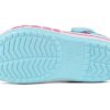 Sandales Crocs (PS) 4 à imprimé, talon plat, pour la plage et le sport, bleues, 206178-4O9