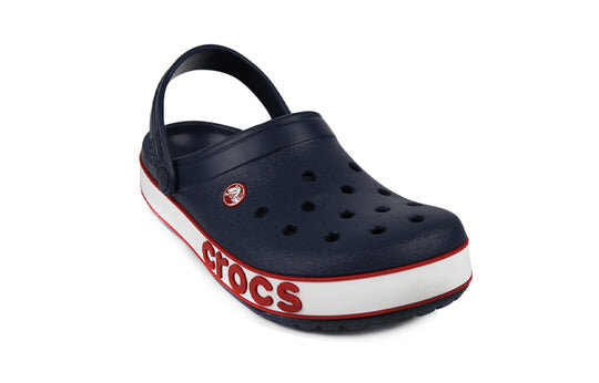 Sandales Crocs (PS) Corcband Bold Logo Minimalistes Décontractées Bleu Rouge « Bleu Rouge » 206022-4CC