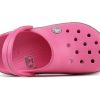 Sandales Crocs (PS) Crocband Bold Logo Outdoor à talon plat, style sport minimaliste, roses, 206022-65Y