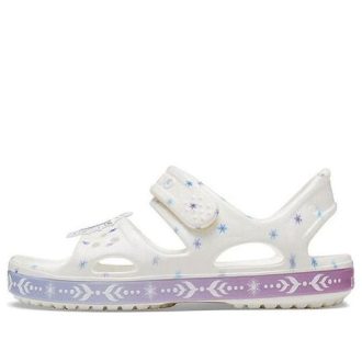 Sandales Crocs (PS) Funny Frozen blanches 206172-100