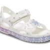 Sandales Crocs (PS) Funny Frozen blanches 206172-100