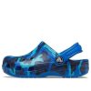 Sandales Crocs (PS) à imprimé camouflage bleu plage 205813-4JL
