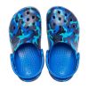 Sandales Crocs (PS) à imprimé camouflage bleu plage 205813-4JL