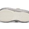 Sandales Crocs (PS) Outdoor à talon plat, argentées et brillantes, 206370-93R