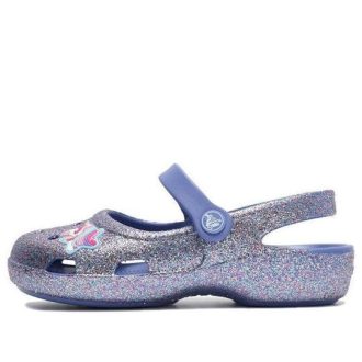 Sandales Crocs (PS) Outdoor à talon plat bleu brillant sport 206370-434