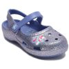 Sandales Crocs (PS) Outdoor à talon plat bleu brillant sport 206370-434