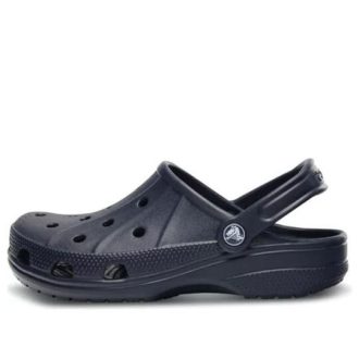 Sandales Crocs Ralen Clog minimalistes et décontractées bleu foncé 15907-410