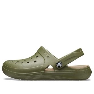 Sandales Crocs Reviva Beach vert armée 205852-3TQ