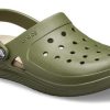 Sandales Crocs Reviva Beach vert armée 205852-3TQ