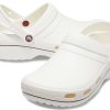 Sandales Crocs résistantes et confortables pour le sport, unisexes, blanches et marron, « Blanc Marron » 205883-0FW