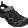 Sandales Crocs Swiftwater « Noir et gris clair » 203967-02S