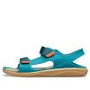 Sandales Crocs vert pin 206526-3TW