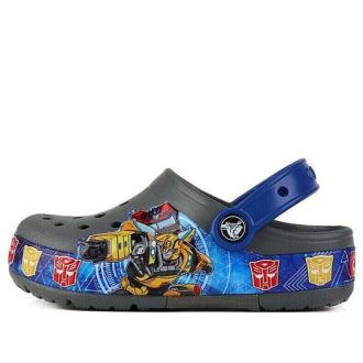 Sandales d&rsquo;extérieur décontractées Crocs (PS) CFL Transformers Bnd Lt Slate Graffiti Gris 205501-0DA