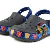 Sandales d&rsquo;extérieur décontractées Crocs (PS) CFL Transformers Bnd Lt Slate Graffiti Gris 205501-0DA