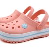 Sandales d&rsquo;extérieur décontractées Crocs (PS) Crocband Rose 204537-7H5