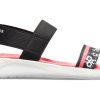 Sandales d&rsquo;extérieur ouvertes Crocs LiteRide (femmes) à motif noir et rouge, 205868-066