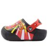 Sandales décontractées amusantes Crocs (PS) Noir Rouge 205497-001