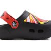 Sandales décontractées amusantes Crocs (PS) Noir Rouge 205497-001