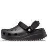 Sandales décontractées Crocs Classic Hiker unisexes noires 206772-060