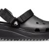 Sandales décontractées Crocs Classic Hiker unisexes noires 206772-060