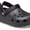 Sandales décontractées Crocs Classic Hiker unisexes noires 206772-060
