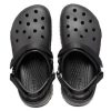 Sandales décontractées Crocs Classic Hiker unisexes noires 206772-060