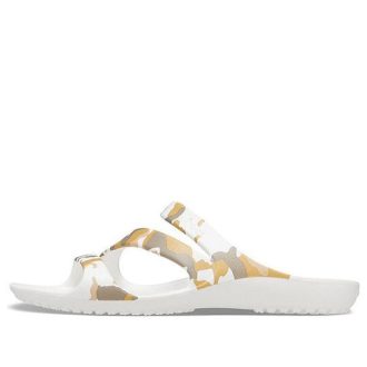 Sandales décontractées Crocs Kadee (femmes) Camouflage Blanc 206894-960