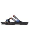 Sandales décontractées Crocs Kadee (femmes) Tie Dye Noir 206894-001