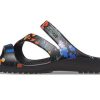 Sandales décontractées Crocs Kadee (femmes) Tie Dye Noir 206894-001