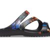 Sandales décontractées Crocs Kadee (femmes) Tie Dye Noir 206894-001