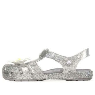 Sandales décontractées minimalistes Crocs (PS) Isabella Charm Argent 205535-040
