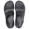 Sandales décontractées noires à semelle épaisse Crocs Brooklyn (femmes) 206453-060 Sandales décontractées noires à semelle épaisse Crocs Brooklyn (femmes) 206453-060